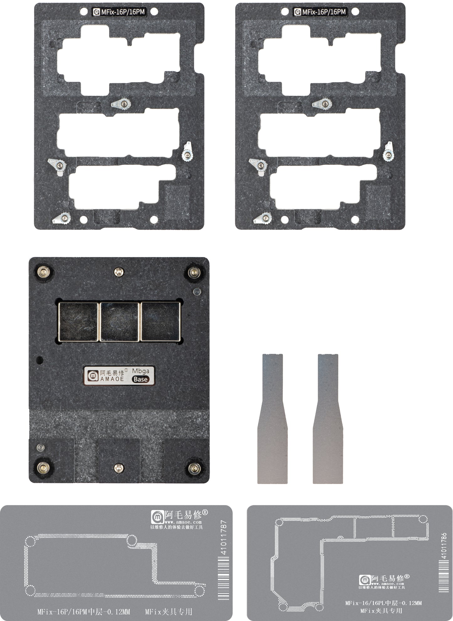 Radna podrška za reballing Amaoe MFix-16 za Apple iPhone 16 seriju