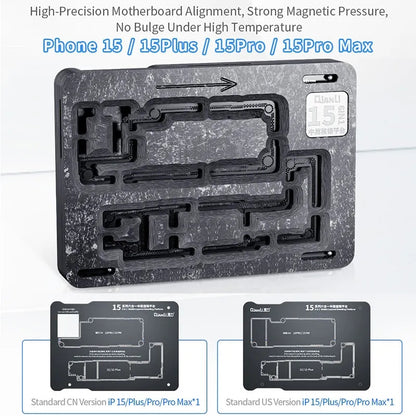 Magnetni radni nosač PCB QIANLI za Apple iPhone 15 Series