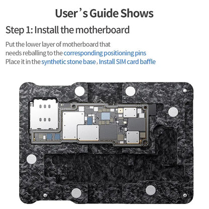 Magnetni radni nosač PCB QIANLI za Apple iPhone 15 Series