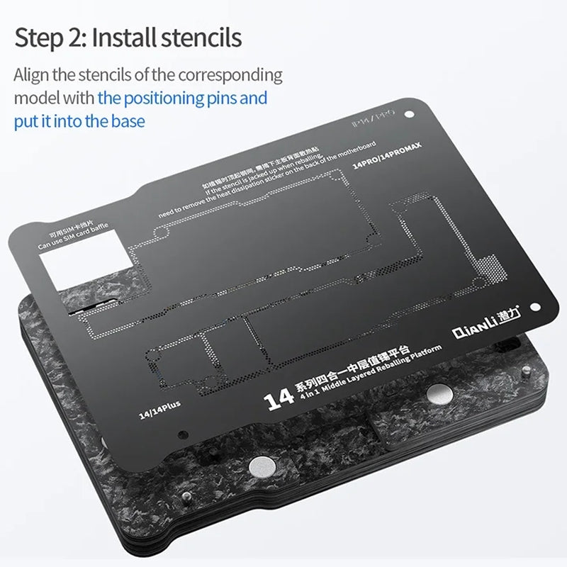 Magnetni radni nosač PCB QIANLI za Apple iPhone 15 Series