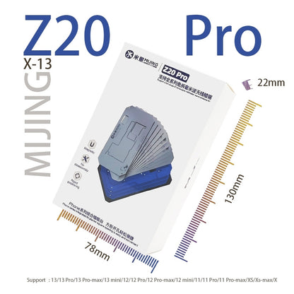 Reballing radna podrška Mijing Z20 Pro za Apple iPhone X - 13 Pro Max seriju