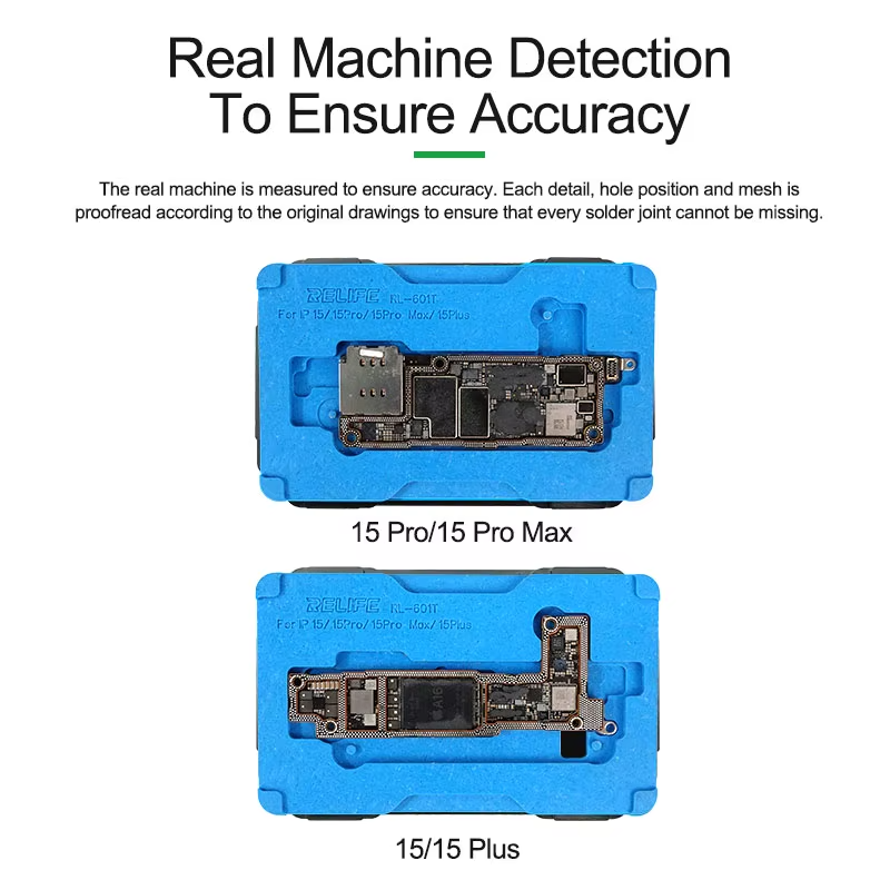 Radna podloga za Reballing Relife RL-601T za Apple iPhone X - 15 serija