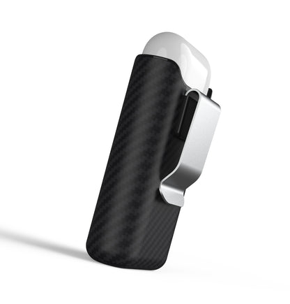 Vanjska baterija Wireless Pitaka Air Pal Premium za Apple Airpods Gen 1 / Gen 2, 1200mAh, 5W, crna AP1001