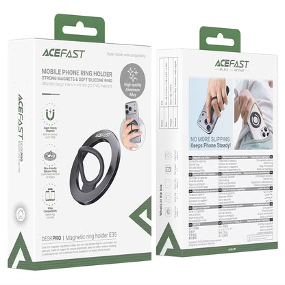 Nosilac prstena Acefast E35, Univerzalan, Crni