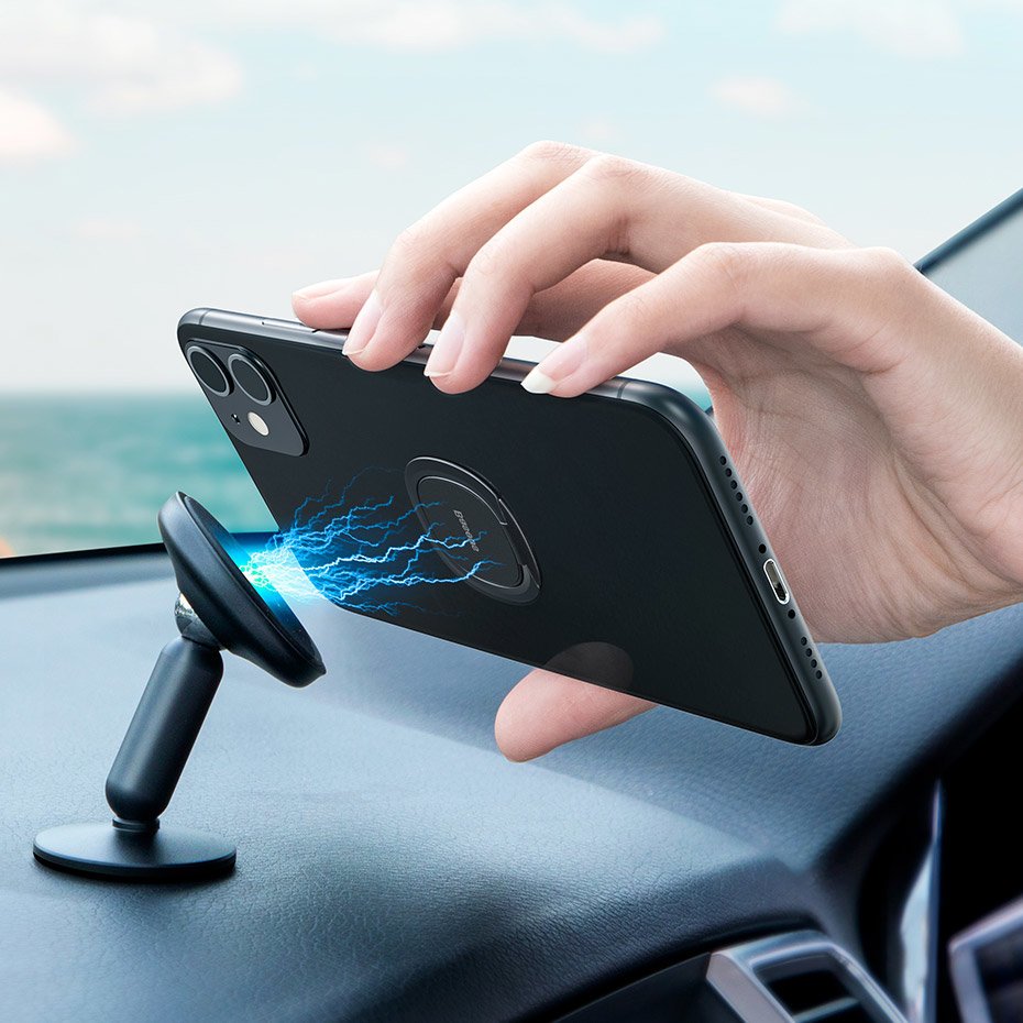 Prstenasta podloga Baseus Invizible, Srebrna SUYB-0S