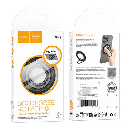 Nosilac prstena HOCO GH3, Crni