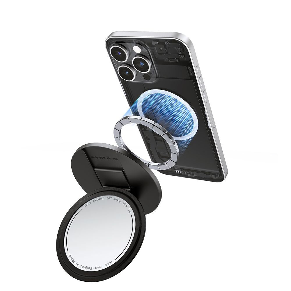 Nosilac prstena McDodo MR-7912 2u1, Crni