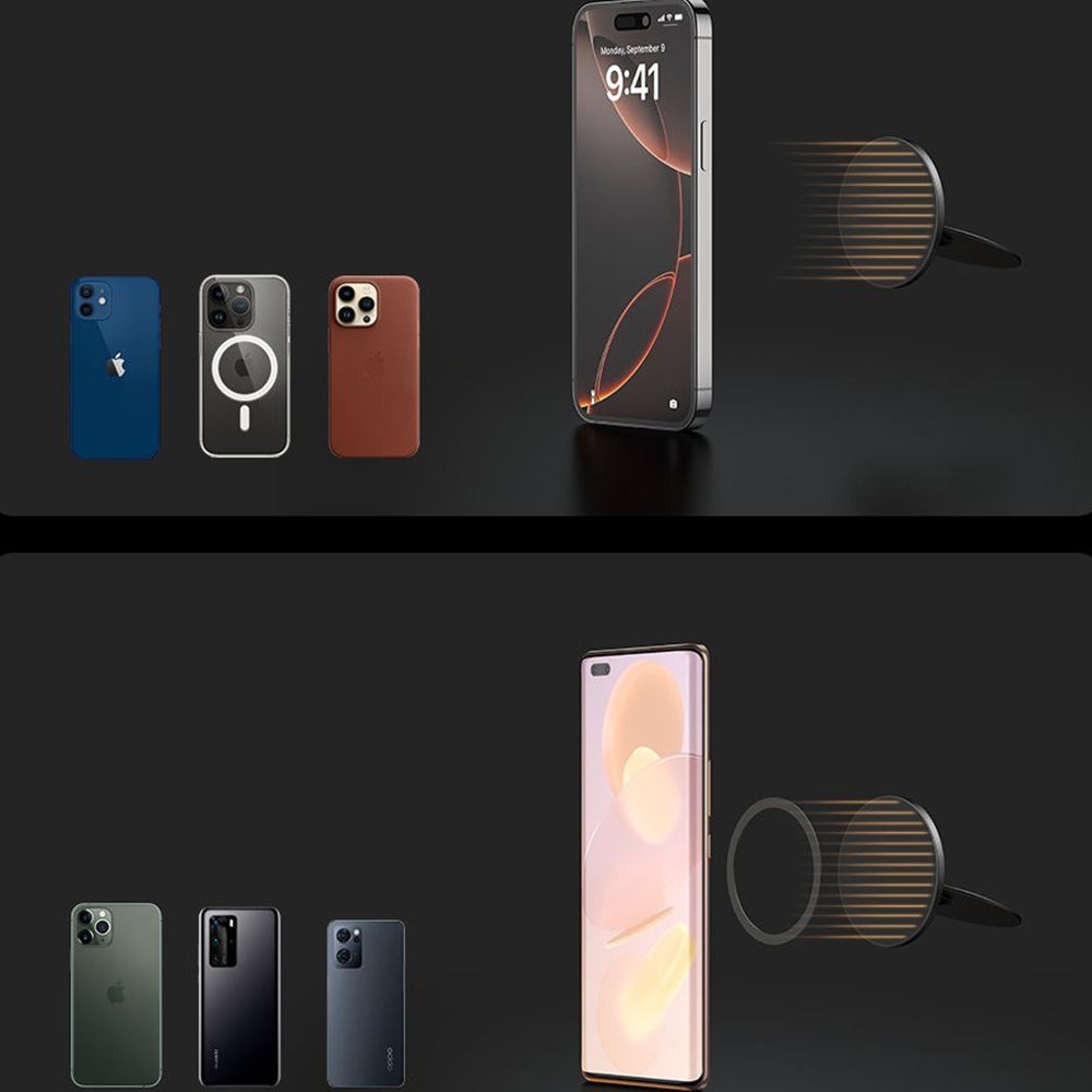 Nosilac prstena McDodo MR-7912 2u1, Crni