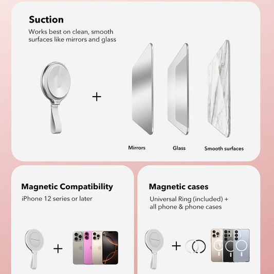 Nosilac prstena ESR HaloLock, Bijeli