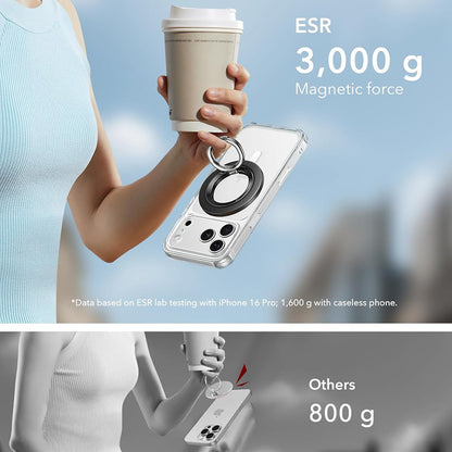 ESR HaloLock prstenasta podloga, univerzalna, crna