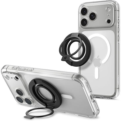 Držač prstena Spigen Dual Pop Mag S, univerzalni, crni AMP11735