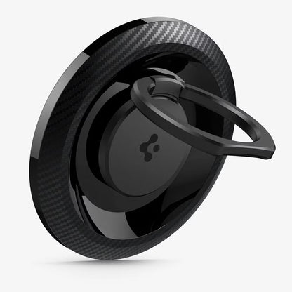 Spigen O-Mag OM100 Carbon Prstenasti Držač, Univerzalni, Crni AMP05505