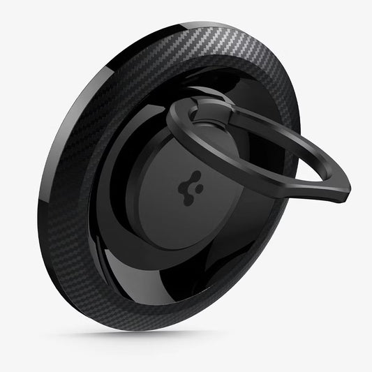 Spigen O-Mag OM100 Carbon Prstenasti Držač, Univerzalni, Crni AMP05505