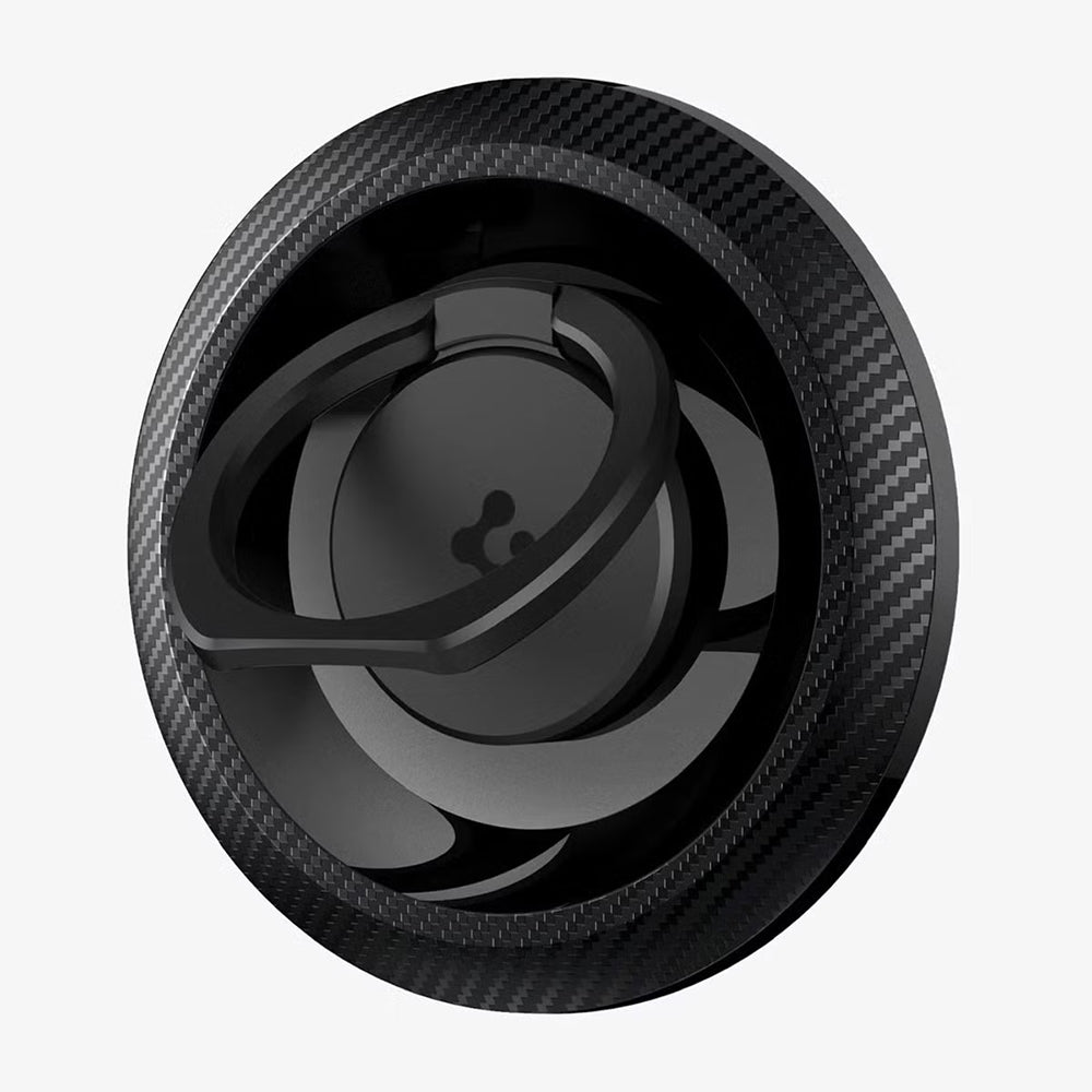 Spigen O-Mag OM100 Carbon Prstenasti Držač, Univerzalni, Crni AMP05505