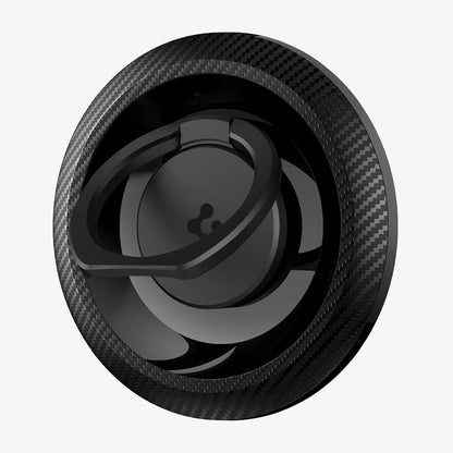 Spigen O-Mag OM100 Carbon Prstenasti Držač, Univerzalni, Crni AMP05505