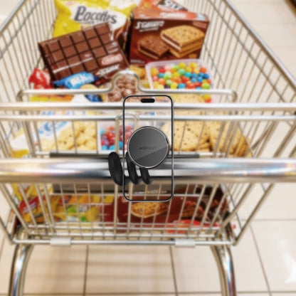 Magnetni nosač Acefast E36, Univerzalan, Crni