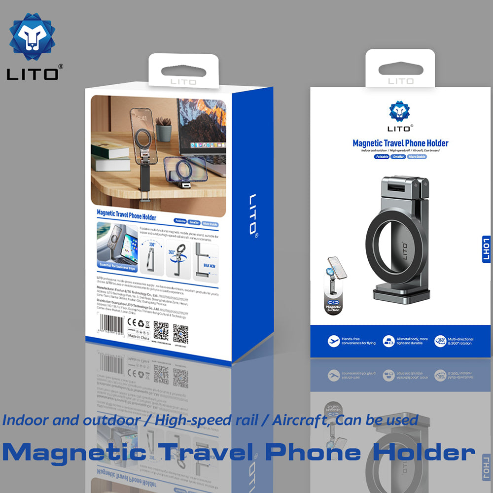 Magnetski nosač Lito LH01, Univerzalan, Sivi