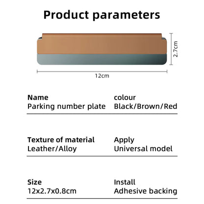 Auto nosač za broj telefona Techsuit DialCraft