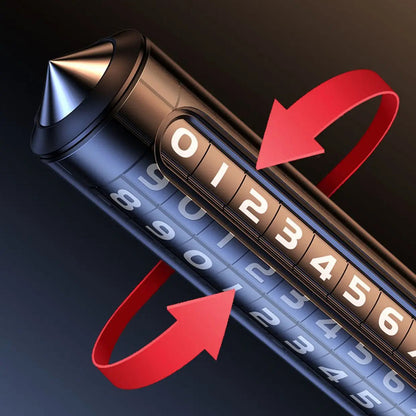 Auto nosač broja telefona Techsuit ResQTag