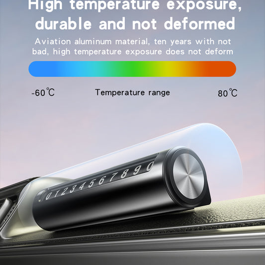 Nosilac za broj telefona za auto Yesido C202, Crni