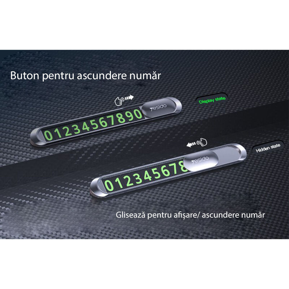 Držač za broj telefona u automobilu Yesido C88
