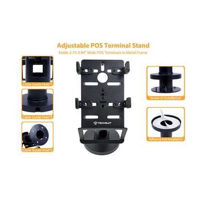 Stalak za POS Techsuit PayNest POS1, Crni