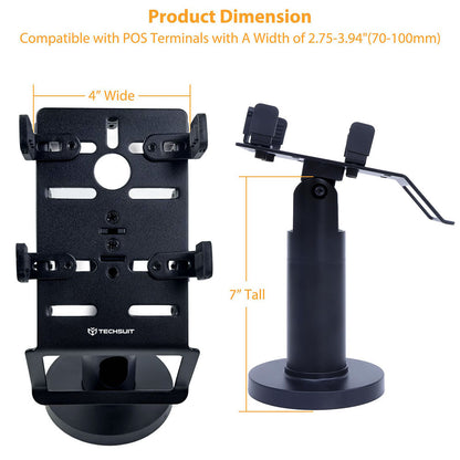 Stalak za POS Techsuit PayNest POS1, Crni