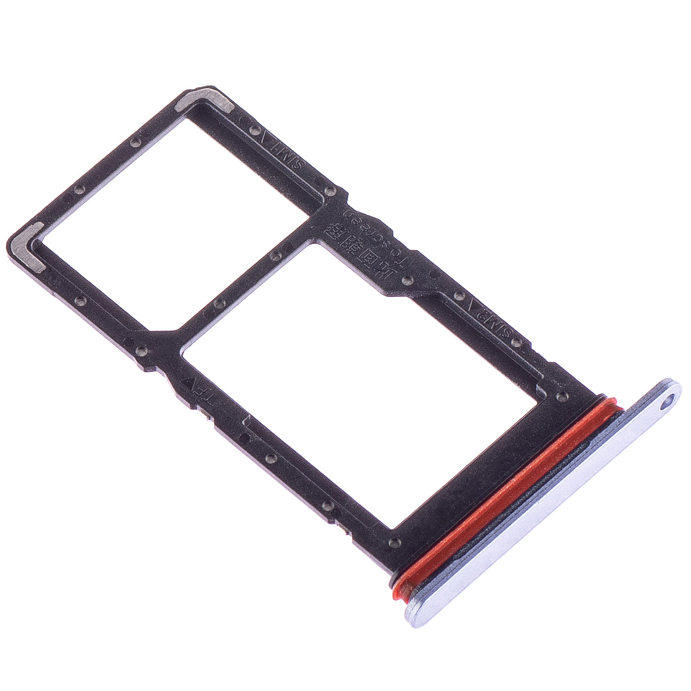 Nosač SIM kartice Honor X6, Srebrni (Titanium Silver)