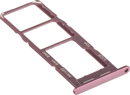 SIM držač - Kartica Samsung Galaxy A14 A145, Dual SIM, Bordo