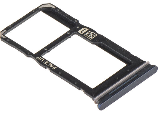 Nosač SIM kartice Motorola Moto G87, Mornarsko plava (Pantone Overture), Service Pack S948F08016