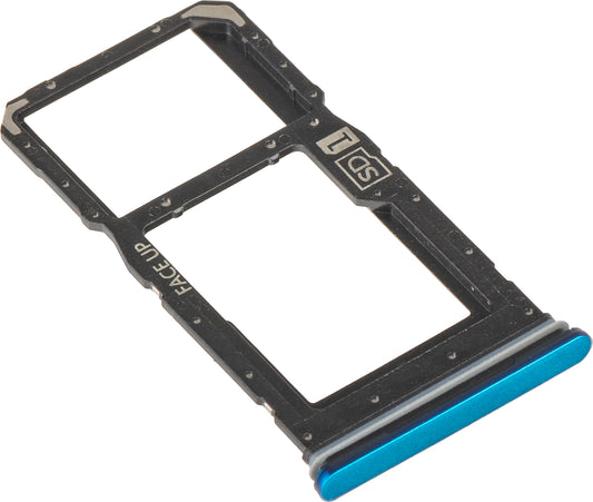 SIM nosač - Kartica Motorola Moto G75, Plava (Aqua Blue), Service Pack S948E44227