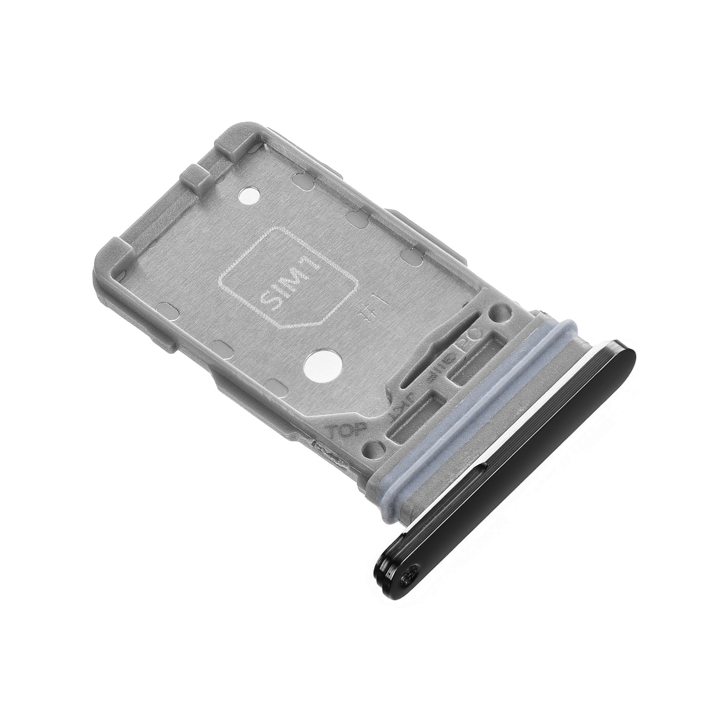 Nosač SIM-a Samsung Galaxy S21 5G G991 / S21+ 5G G996, Dual SIM, Crni