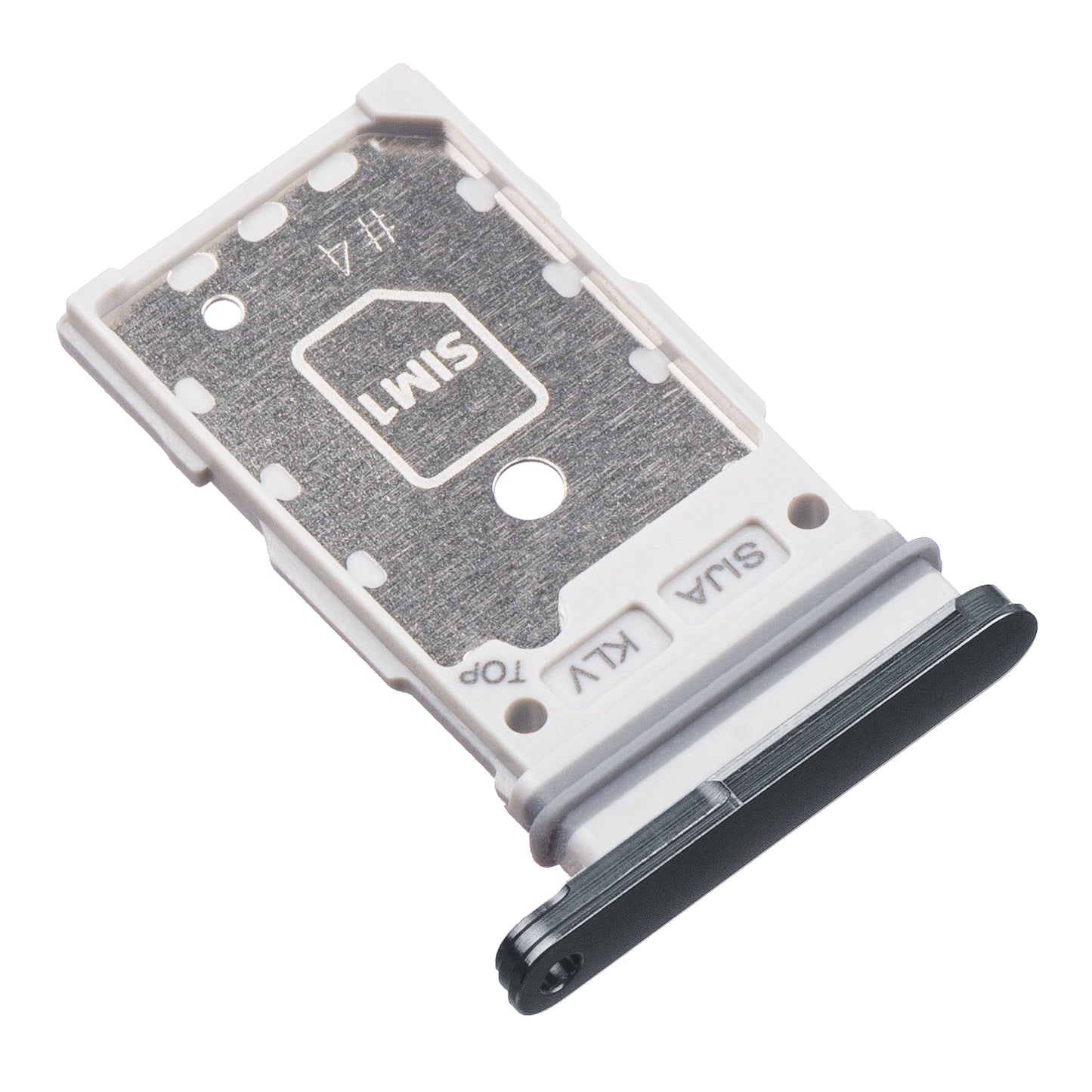 Nosač SIM-a Samsung Galaxy S22+ 5G S906 / S22 5G S901, Crni