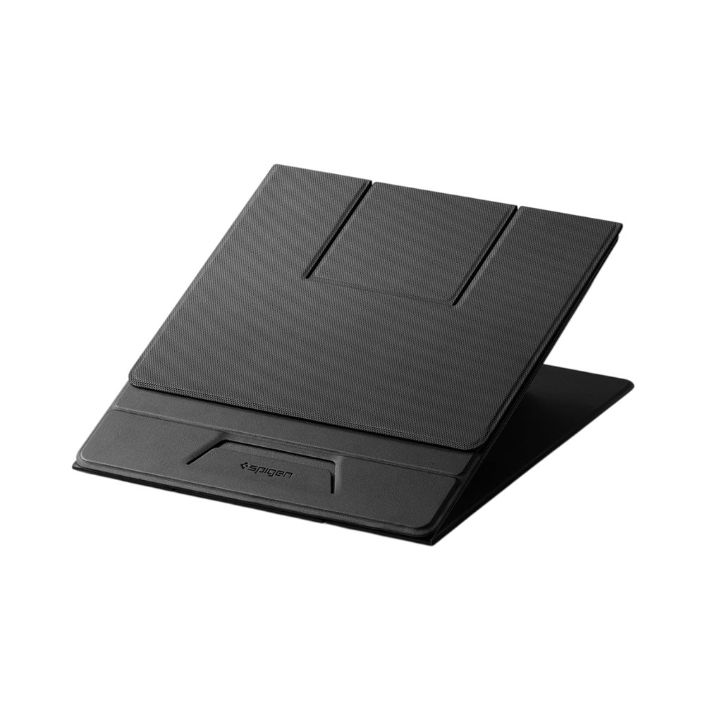 Spigen Slim Fold LD201-S10 nosač za laptop / tablet, crni AMP11119