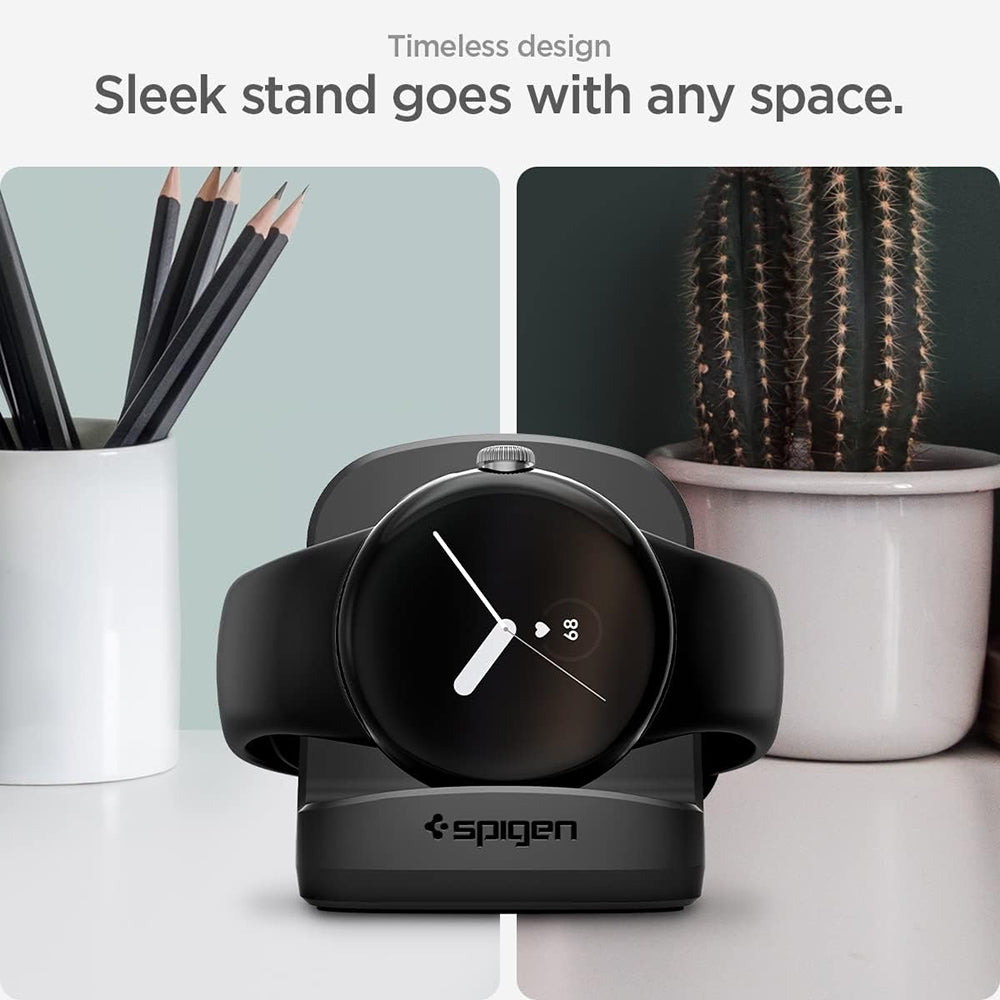 Spigen S354 stalak za Google Pixel Watch, Crni AMP05796