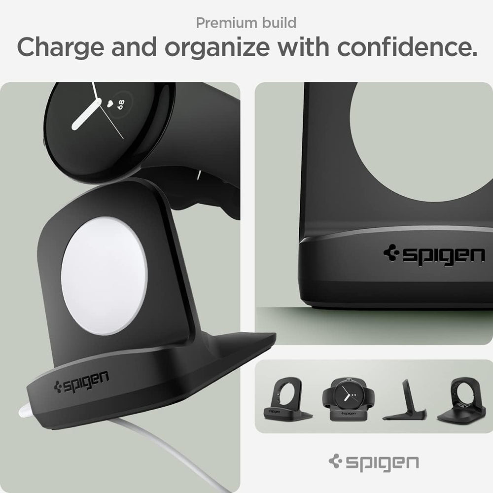 Spigen S354 stalak za Google Pixel Watch, Crni AMP05796