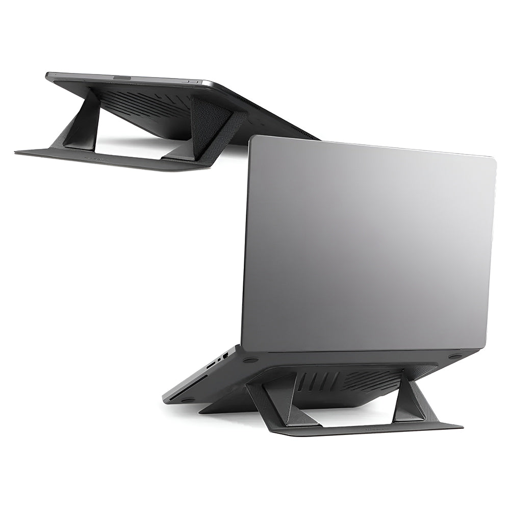 Spigen Slim Fold LD201-S6 stalak za laptop max. 14 inča, Crni AMP11115
