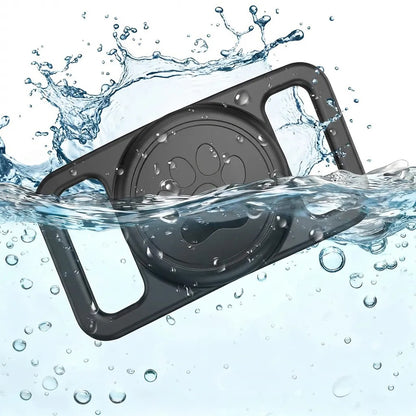 Nosiljka Techsuit BuddyGuard DG1 za Apple AirTag na ogrlici kućnog ljubimca, Crna