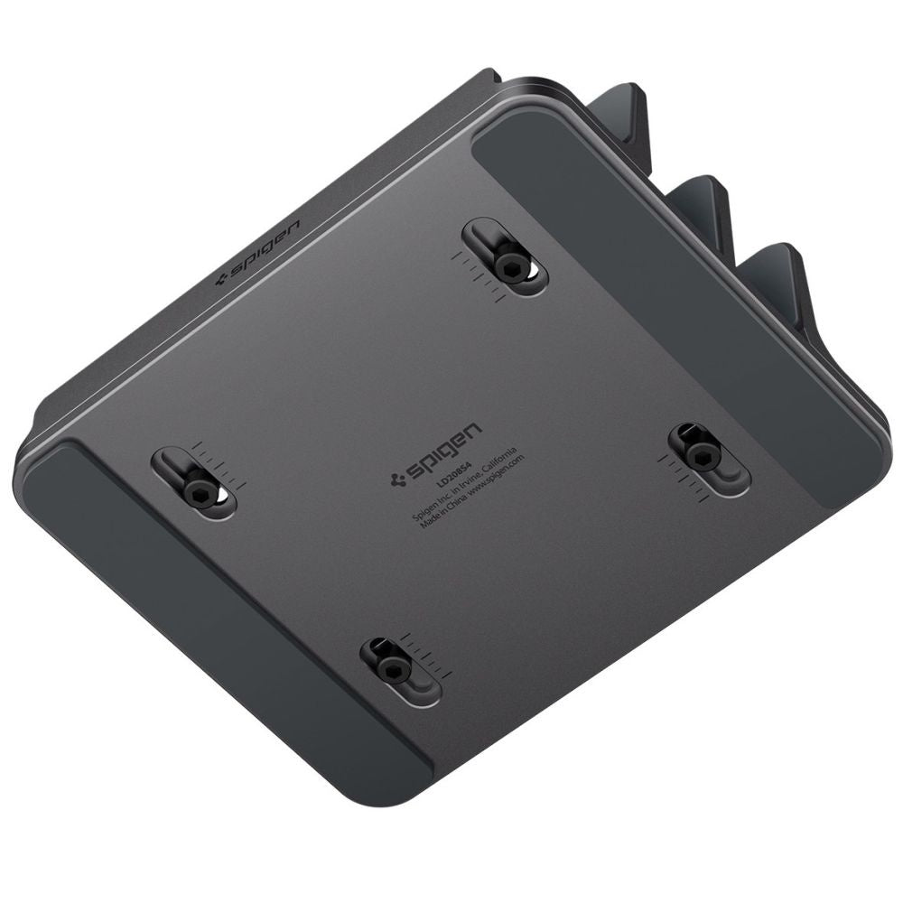 Vertikalni stalak Spigen LD208S4 Two za laptop debljine 14mm - 27mm, Sivi AMP10640
