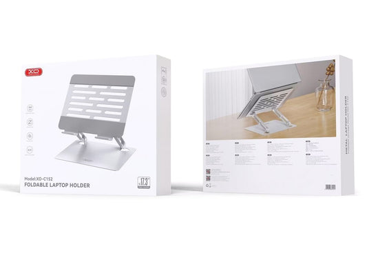 XO Design C152 stalak za laptop maksimalno 17.3 inča, Srebrni
