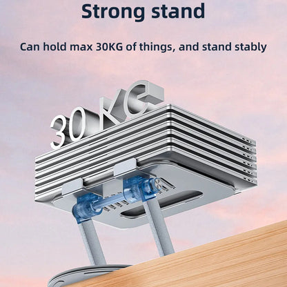 Stalak Yesido LP06 za laptop 10 inča - 17,3 inča, Srebrni