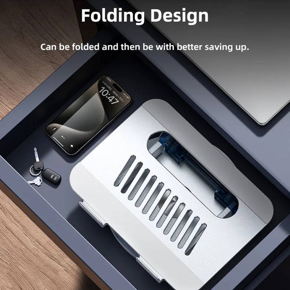 Stalak Yesido LP06 za laptop 10 inča - 17,3 inča, Srebrni