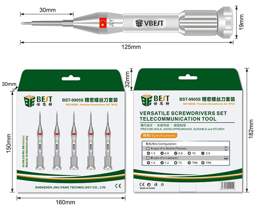 Odvrtač Best BST-9905S, 5u1