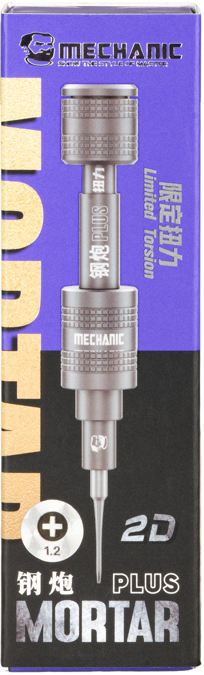 Odvijač Mechanic Mortar Plus, Philips 1.2mm, Siva