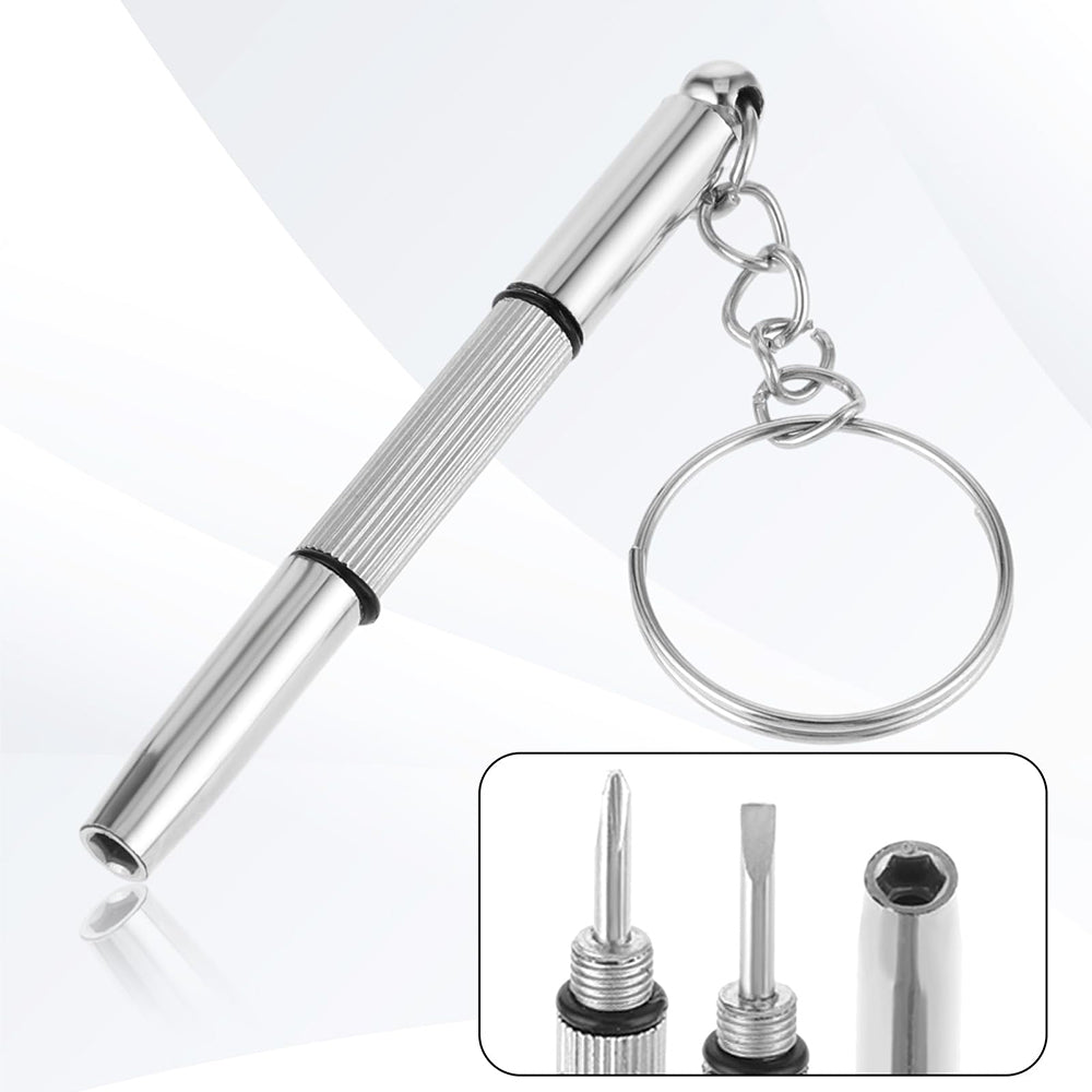 Odvrtač Techsuit ST1 za Naočale, Srebrna