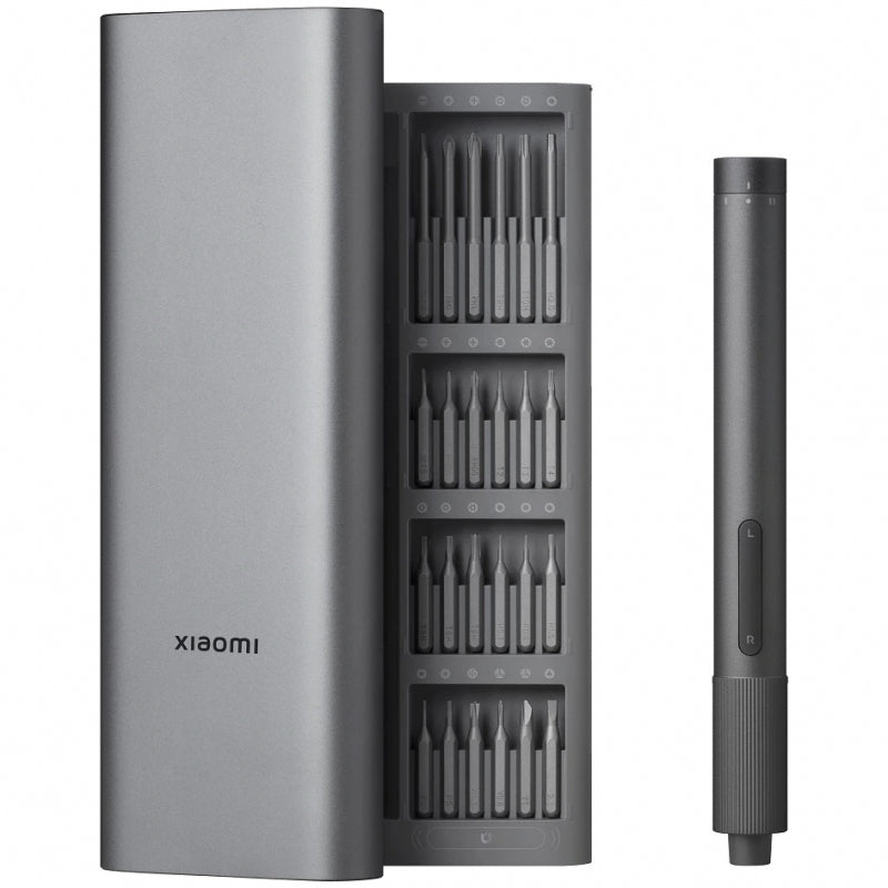 Električni odvijač Xiaomi, 24 bita, Siva, Obnovljeno BHR5474GL