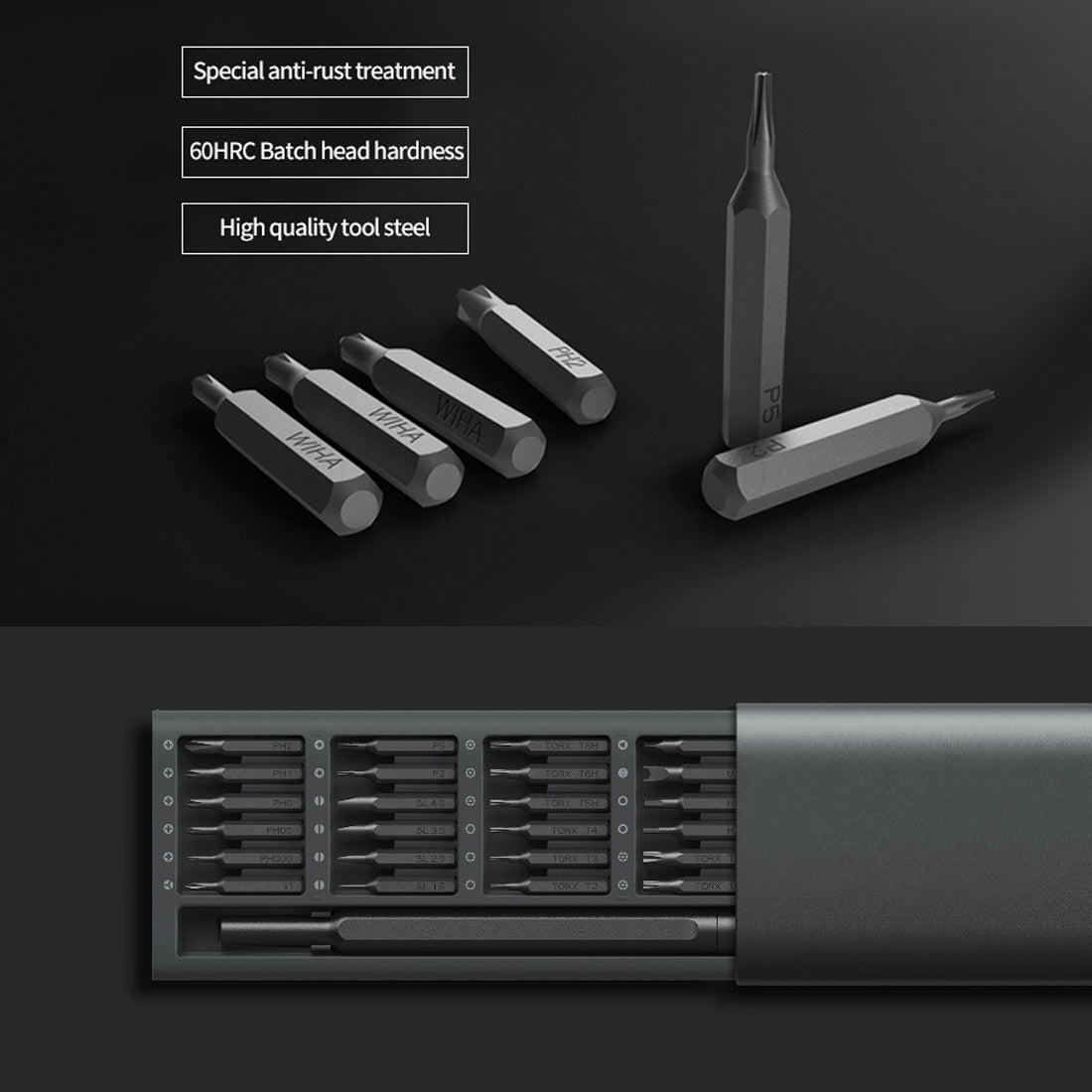 Xiaomi Mijia odvijač, 24in1 BHR4680GL