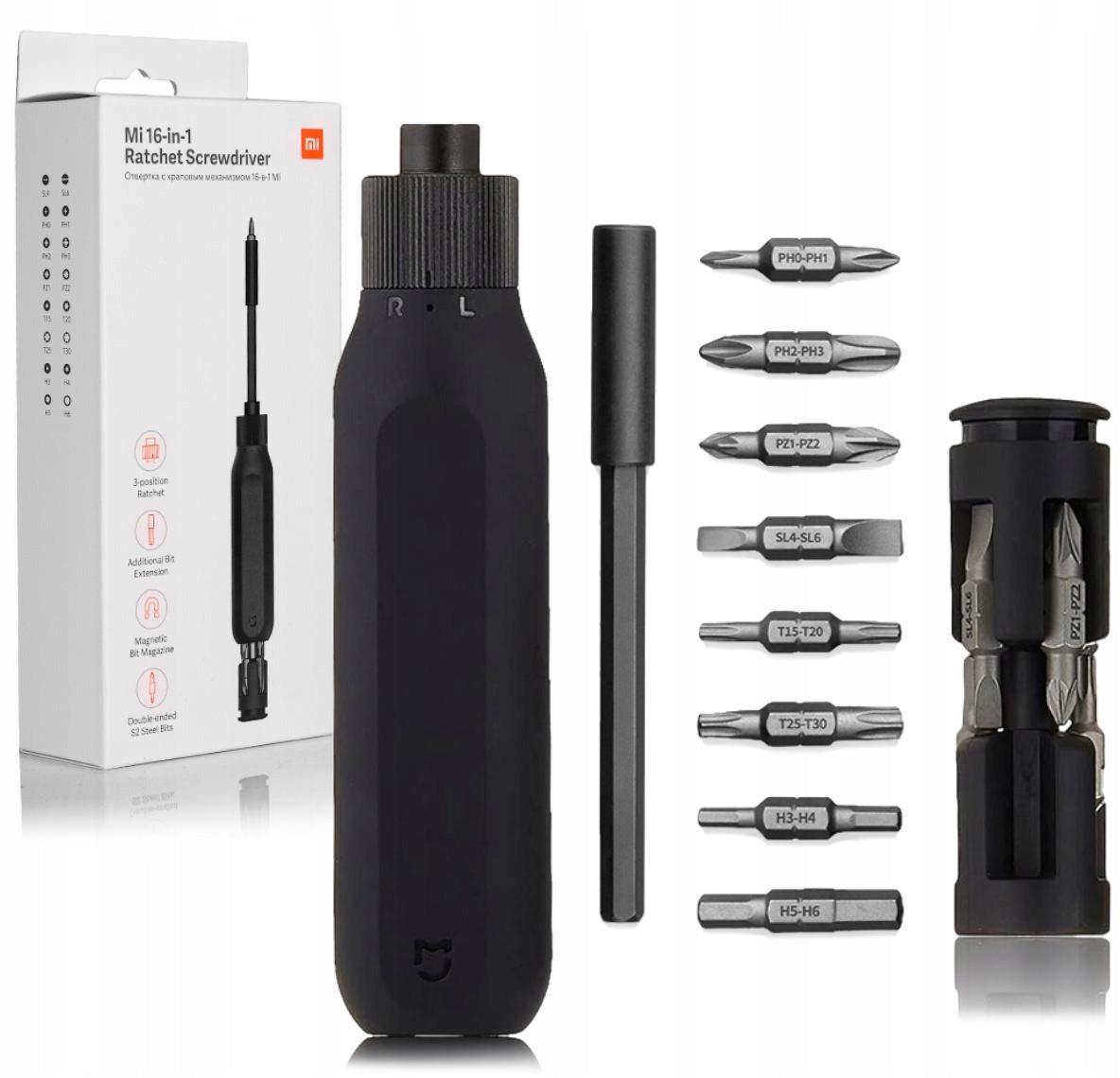 Odvrtač Xiaomi Ratchet, 16u1 BHR4779GL