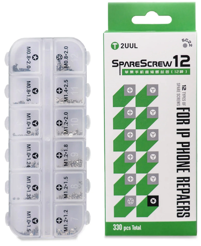 Vijci 2UUL SC22 za Apple iPhone seriju, 330in1