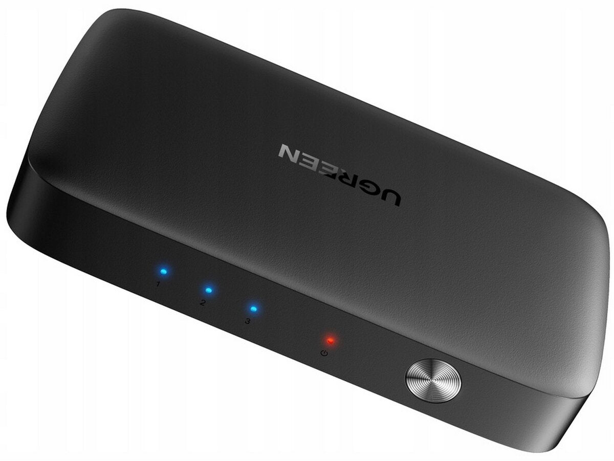 Switch Video UGREEN CM332, 3 x HDMI - HDMI, Crni